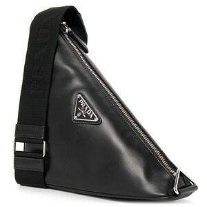 Prada Bag Shoulder Triangle Leather OLO ASK